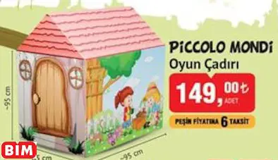 PİCCOLO MONDİ OYUN ÇADIRI